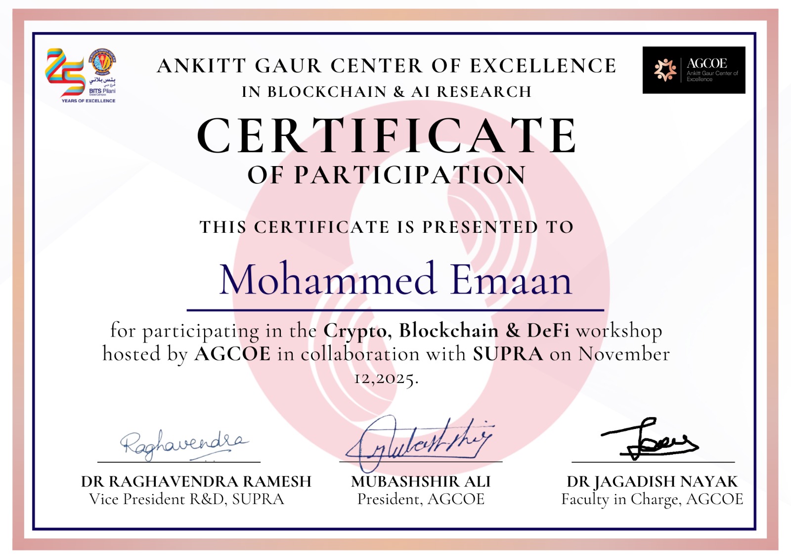 Technical Certificate