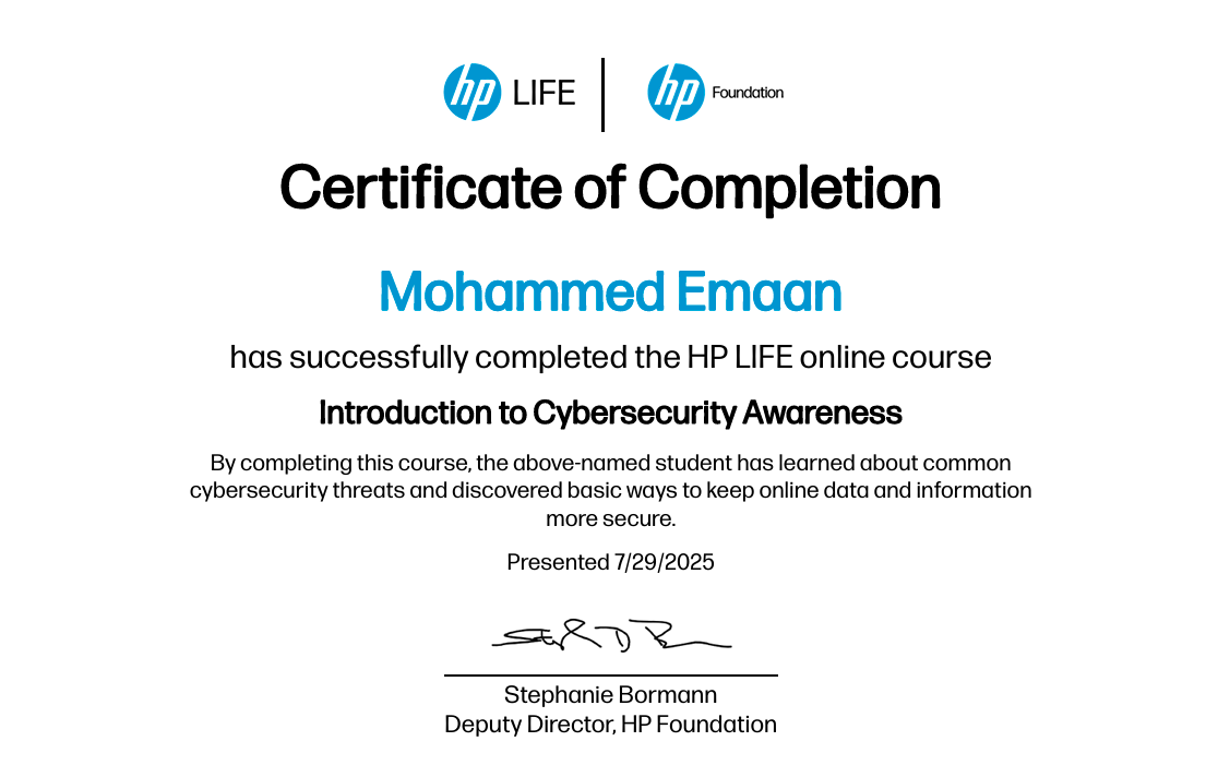 Technical Certificate